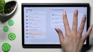 How to Enter Text Correction Options on Lenovo Yoga Tab 11 - Manage Typing Options screenshot 5
