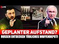 💥 RUSSISCHE TRUPPEN entdecken WAFFENLAGER – KIEW soll SABOTEURE bewaffnet haben!