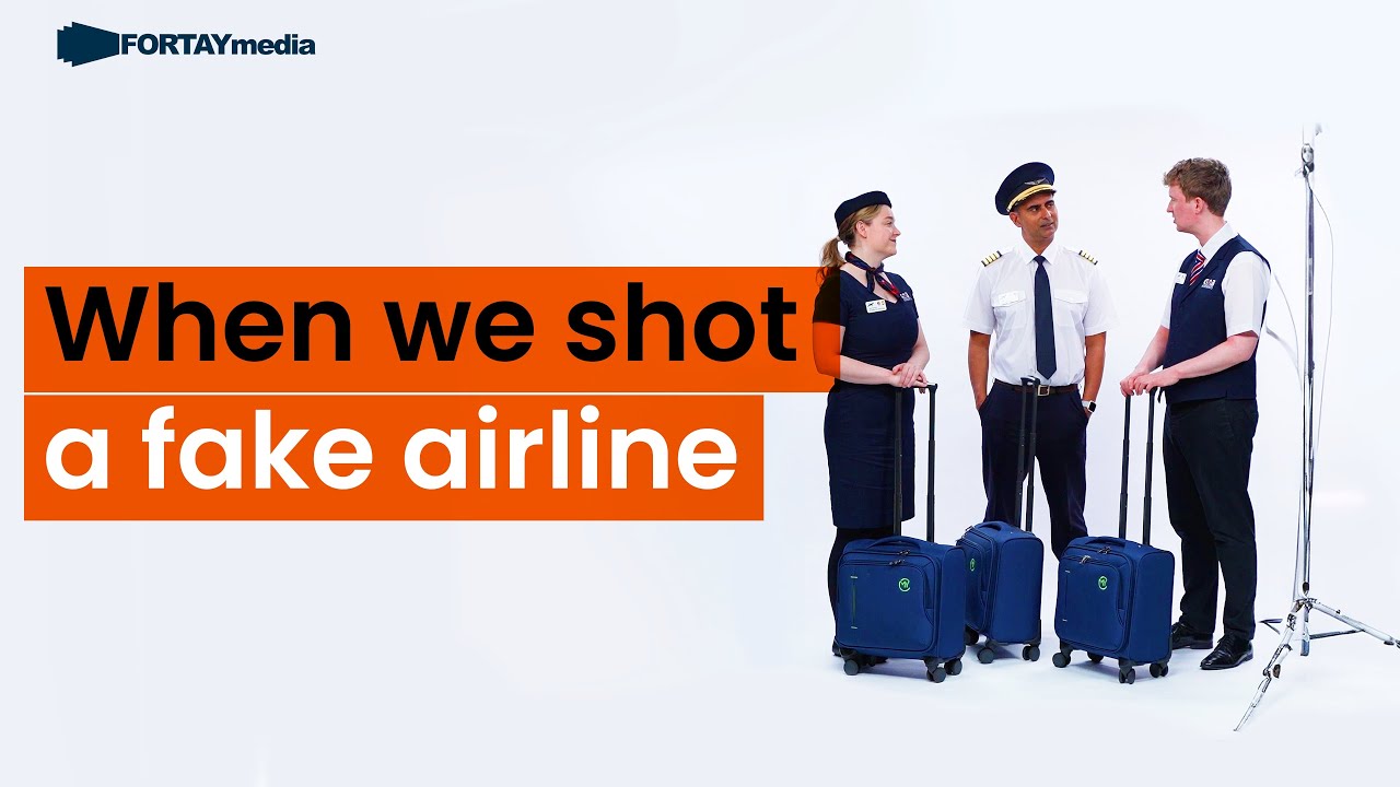 The Time We Shot a Fake Airline | Fortay Media