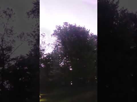 THUNDER LIGHTNING IN THE COUNTRY OF MINNESOTA #shorts #countryliving #tinaycreationusa