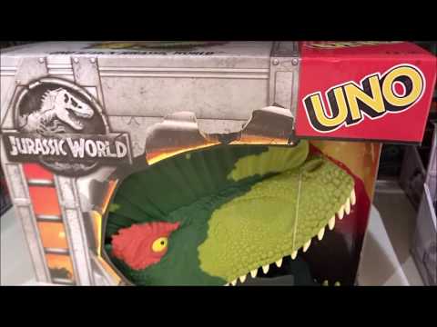ジュラシック・ワールド/炎の王国 ウノUNO ジュラシックアタック FPW39