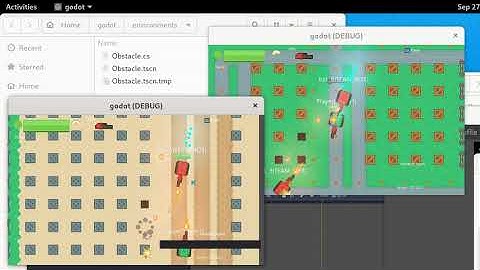 [Godot] Top Down Shooter/Strategy Game Dev Log 09/27/2020 - Destructible Auto Generation Obstacles