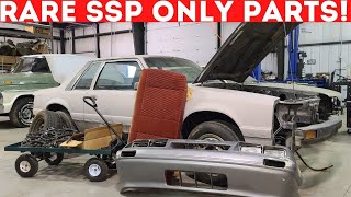 1985 SSP FOXBODY RESTORATION PROJECT: AMAZING PARTS HAUL! // EVERYTHING THAT CAME WITH THE PURCHASE!