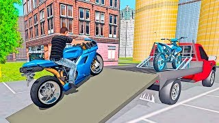 Bike Racing Games - Bike Transport Truck Driver - Gameplay Android free games screenshot 5