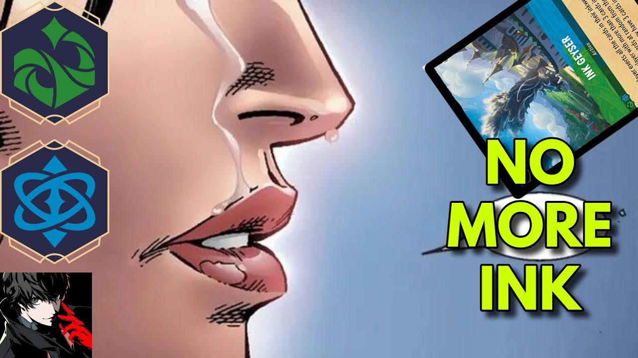 Ink Geyser Crushes Control! Emerald/Sapphire Deck | Disney Lorcana