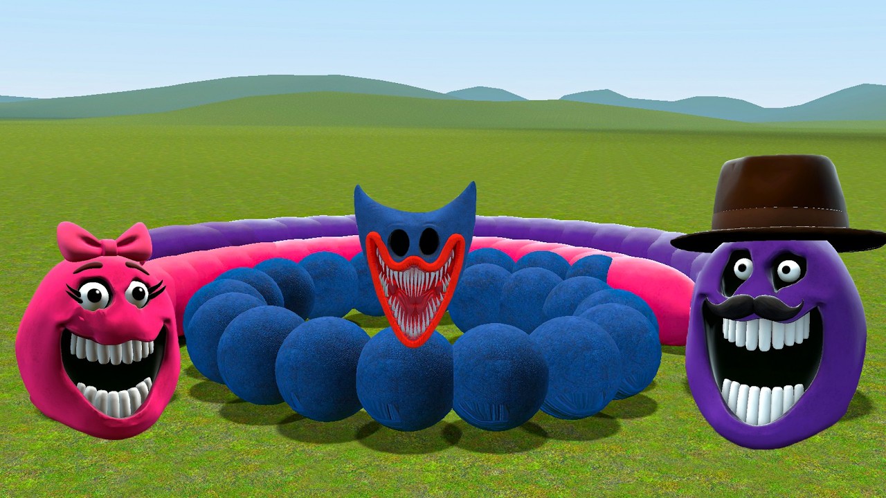 I FOUND THE NEW ROBLOX HUNGRY SNAKE DADDY WORM GAME IN GARRY’S MOD! (WITH THE FROG)