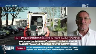 Licencié pour avoir bu deux bières offertes durant son service, un éboueur se suicide en Normandie