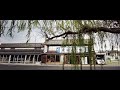 出雲まち歩き 高瀬川 柳の並木など風情のある景色