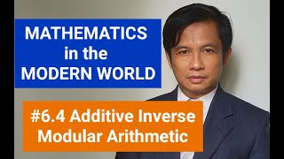 Additive inverse in modular arithmetic
