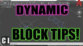 AutoCAD Create a Block with Scale & Rotate Parameters  Dynamic Block Tips | 2 Minute Tuesday