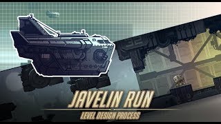 Javelin Run - indie game stage design + art process screenshot 5