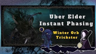[Path of Exile 3.6] Uber Elder Insane DPS, Winter Orb Trickster!!