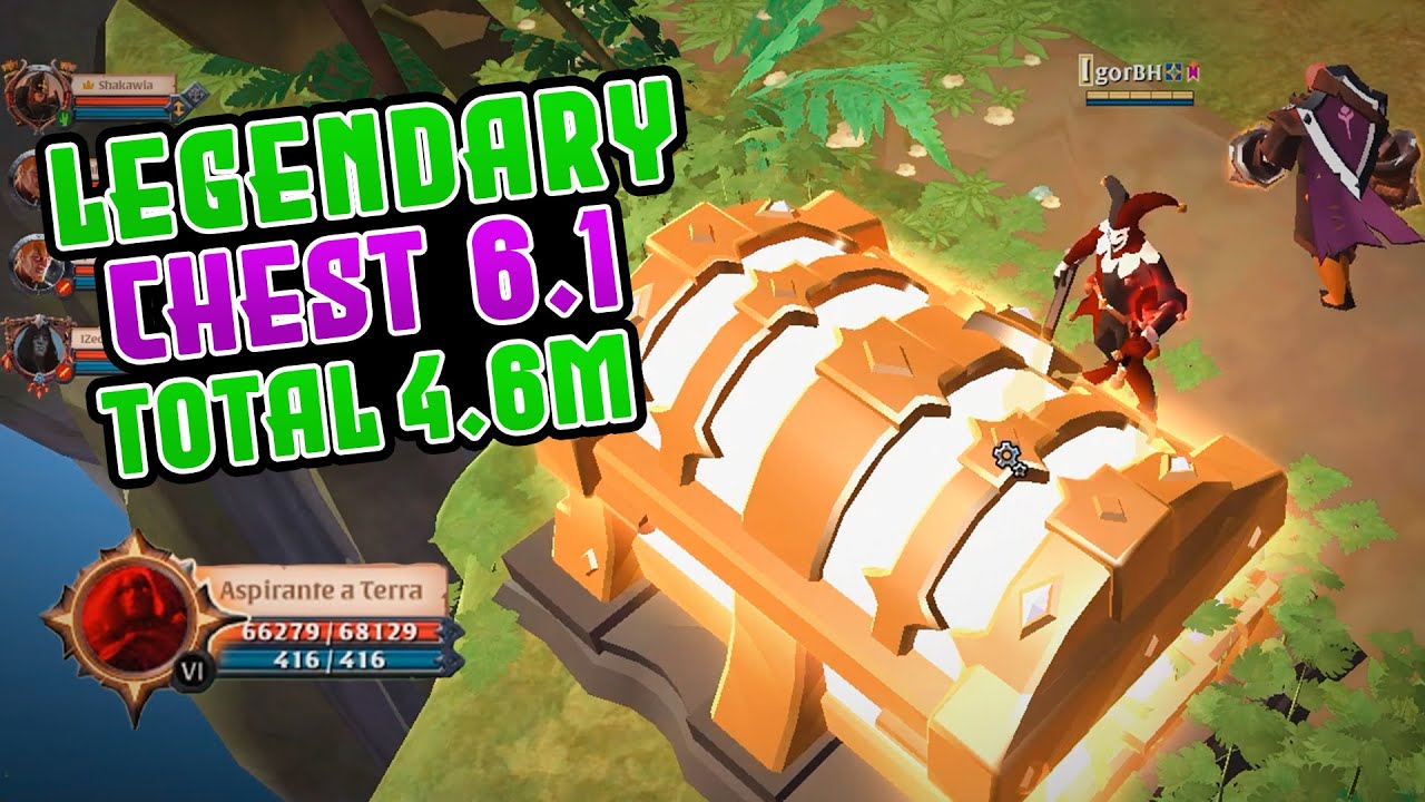 Earth Aspirant Legendary Boss 5th floor (TANK POV) Legendary Chest