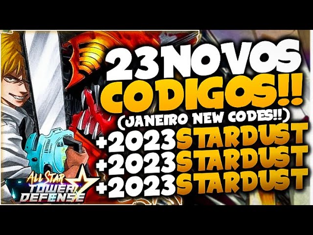 LANÇOU!! 23 NOVOS *EXCLUSIVOS* CODES SECRETOS no ALL STAR TOWER