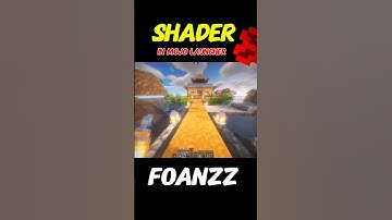 BSL Minecraft SHADER in MOJO launcher 🔥 #shorts #minecraft #shaders