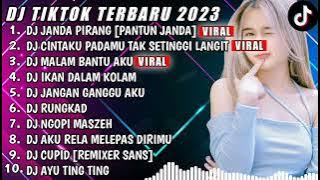 DJ TIKTOK TERBARU 2023 || DJ JANDA PIRANG [PANTUN JANDA] - DJ CINTAKU PADAMU TAK SETINGGI LANGIT