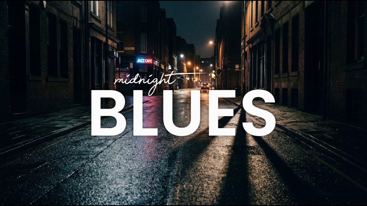 #Blues 1 - Late Night Blues | 2 Hour Slow Blues Guitar Mix 🌧️ Midnight Vibes