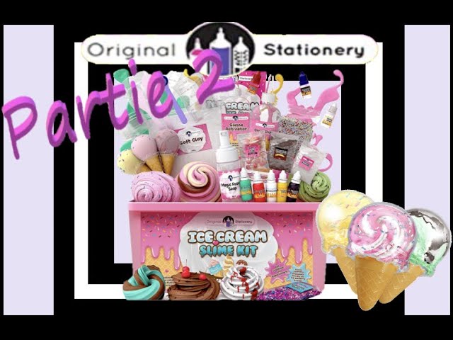 Partie 2 - Ice Cream - Slime Kit - Original Stationery