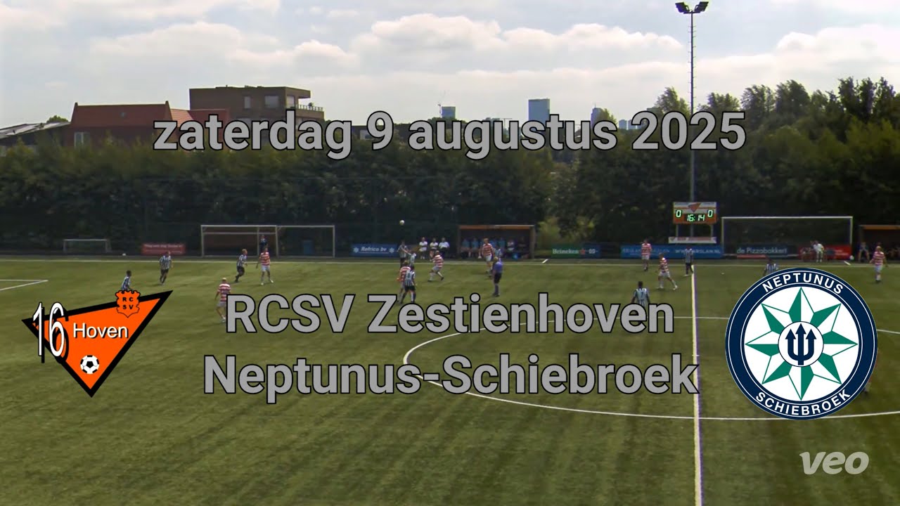 RCSV Zestienhoven - Neptunus-Schiebroek (9 augustus 2025)