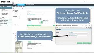 How to View Dictionary Rule Terms in Proofpoint PPS by Thobson Technologies 628 views 3 years ago 4 minutes, 33 seconds