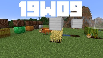 Minecraft News: 19w09a 6 New Note Block Sounds