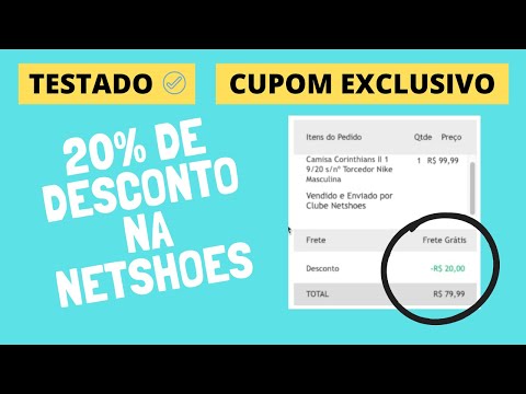 cupom desconto frete gratis netshoes