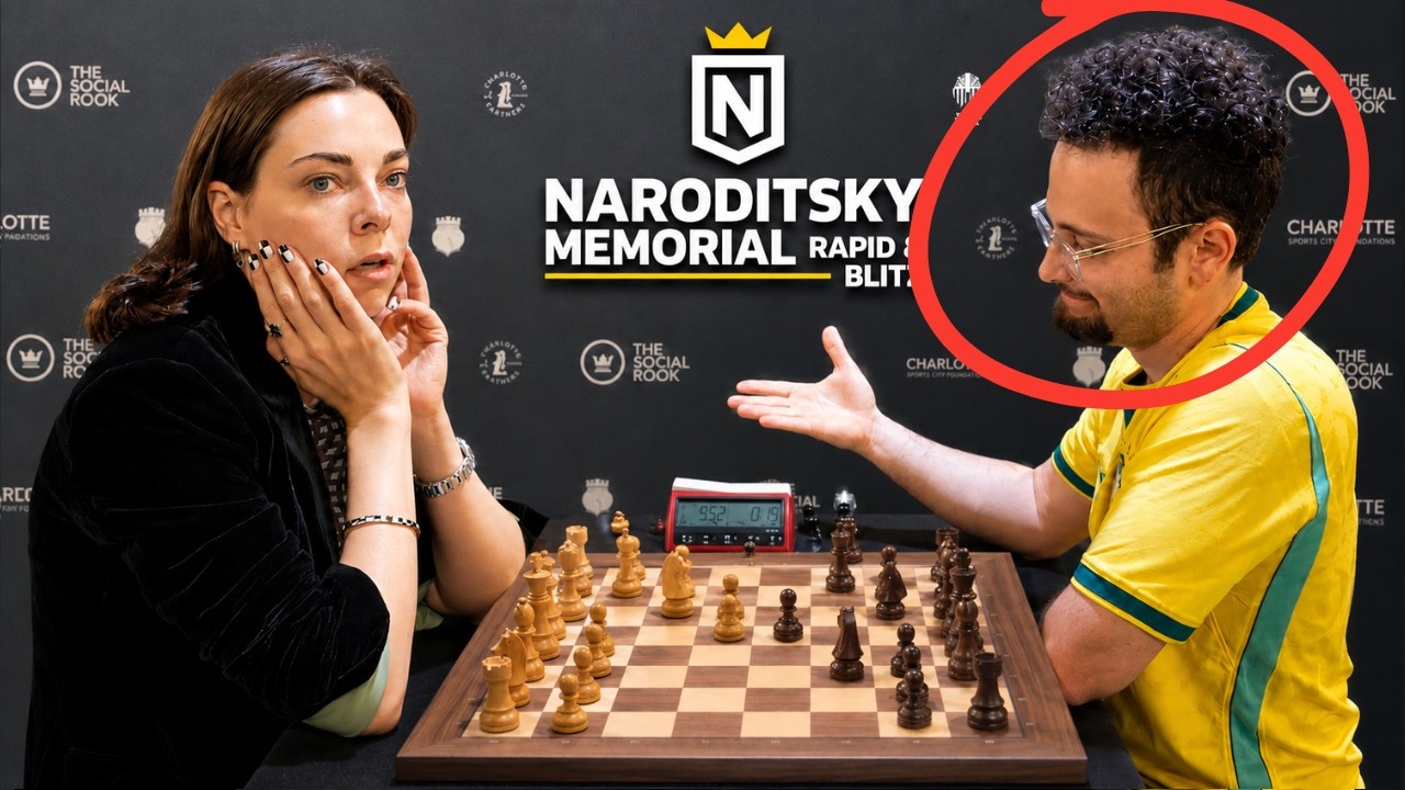 I played IM Levy Rozman (GothamChess) in an official chess tournament !!!!! thumbnail