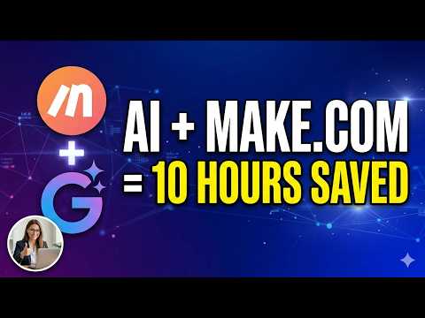 Make.com + Gemini AI news summarizer automation workflow