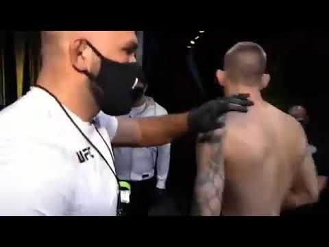 Sean Strickland vs Krzysztof Jotko fight footage