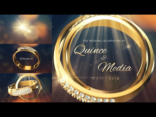 Two Rings Wedding Intro Video - Free After Effects Template By Quince Creative - YouTube two-rings-wedding-intro-video-free-after-effects-template-by-quince-creative-youtube