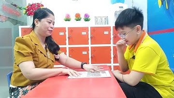 Hoàng Quân 6B - Test 4 - Test speaking - Hệ thống Anh ngữ Nemo - Tiếng Anh trẻ em 4-15 tuổi