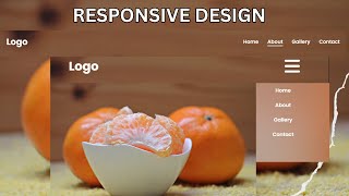 A Practical Guide to Responsive Web Design (for Beginners) | Responsive Navbar Profile
