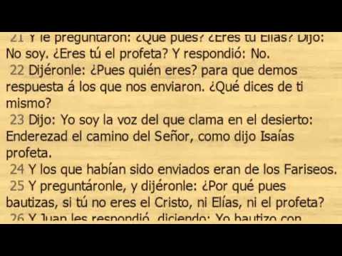 The Gospel Of John In Spanish Ch 1 - 