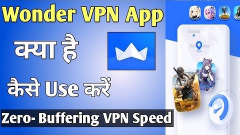 How To Use Wonder VPN App ll Wonder VPN App Kaise Use Kare ll Wonder VPN App Kya Hai ll Wonder VPN