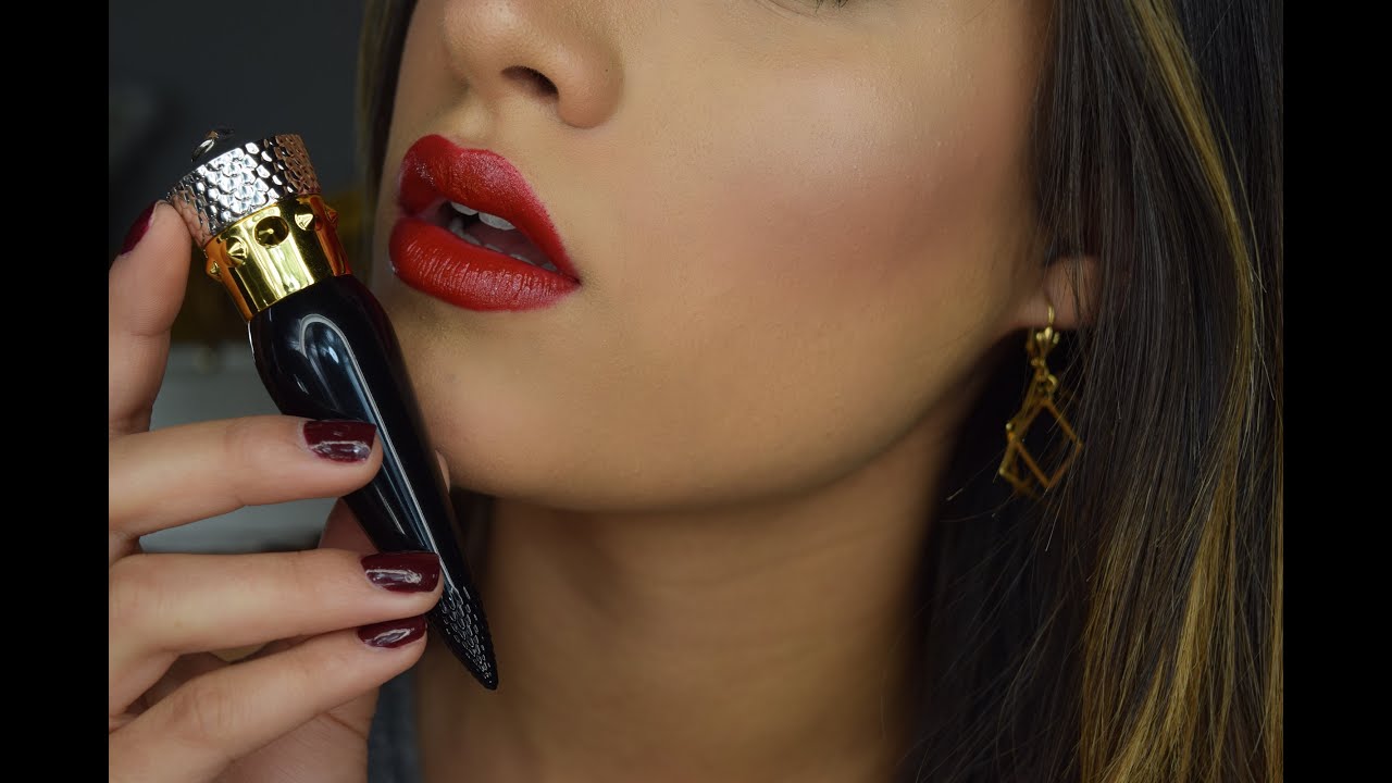 REVIEW  $90.00 Lipstick! Christian Louboutin Lip Color + Live