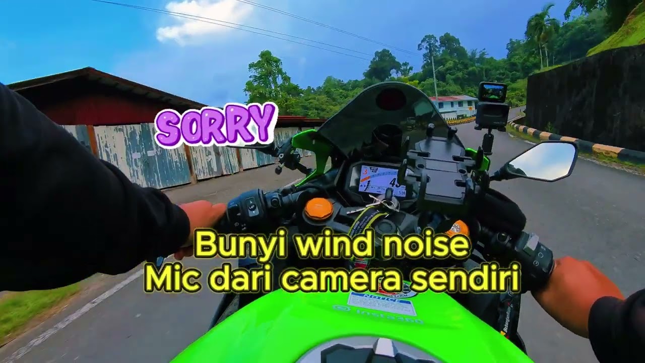 Moto Vlog EP12 : Balik Kerja with Insta360 GO 3S #zx25r #kawasakizx25r #insta360go3s #motorcycle