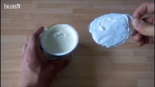 DIY Spoon (using yoghurt pot lid) - Lifehack
