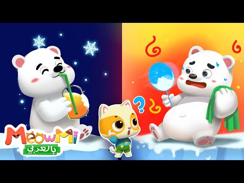ساخن وبارد حماية البيئة اغاني اطفال اناشيد اطفال ميمي وتيمي MeowMi Family Show 
