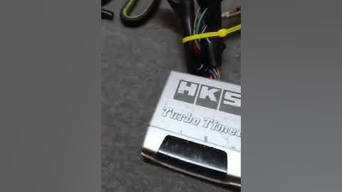 Test funtion turbo timer HKS