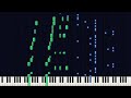 Piano Tutorial - Étude No. 5 in G♭ Major, Op. 10 No. 5 "Black Keys" (Chopin) (Synthesia)