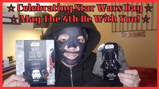 Celebrating Star Wars Day | May The 4th Be With You | Darth Vader Mask By Mad Beauty From Amazon