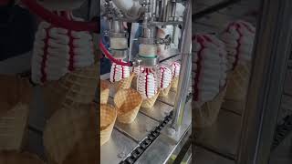 Custom Automated Ice Cream Extrusion Line - PLC & Pneumatics Project".