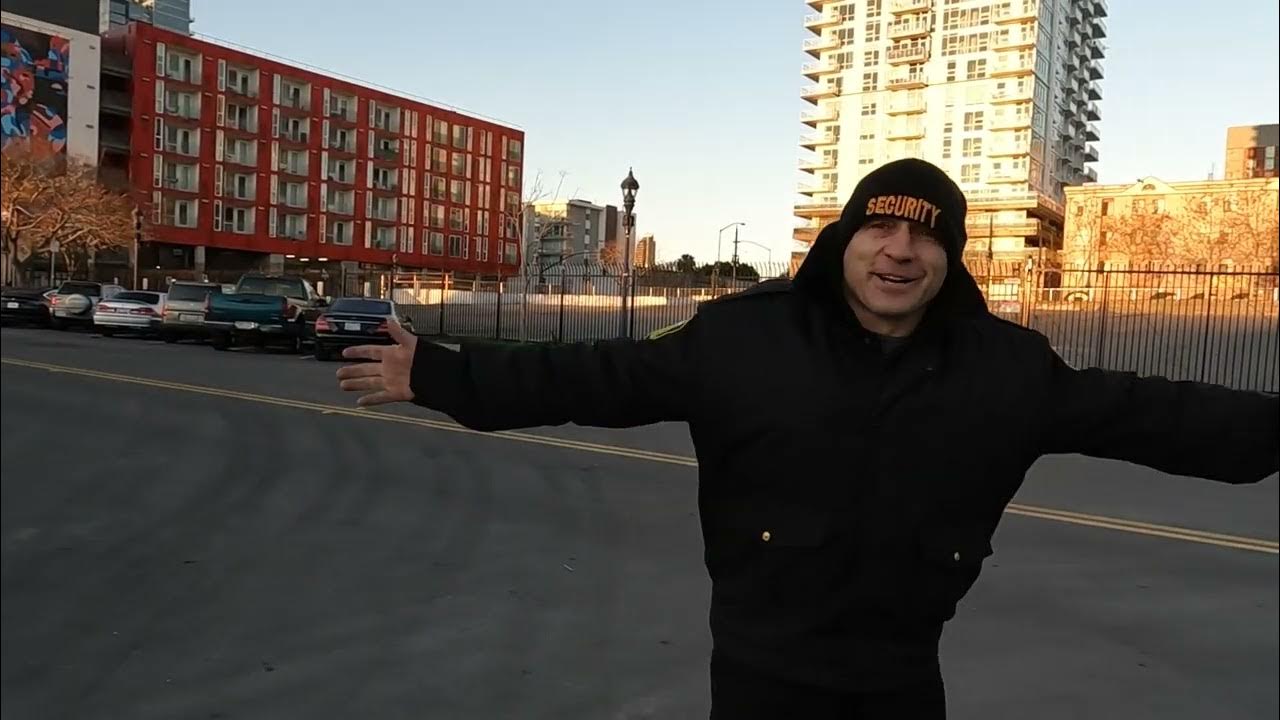 Angry Security Guard - YouTube
