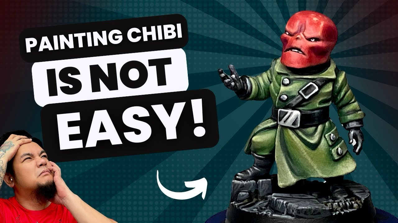 Painting CHIBI is not EASY 😅 Warpaints FANATIC