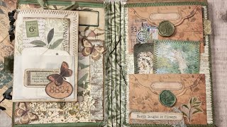 File Folder  Folio Journal - William Morris Sage & Willow - Part 4