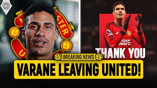 BREAKING: Raphael Varane LEAVING United! | Man United News