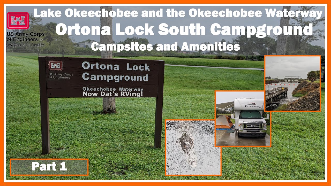 COE Ortona Lock South Campground (Part 1) Camping Sites and Amenities