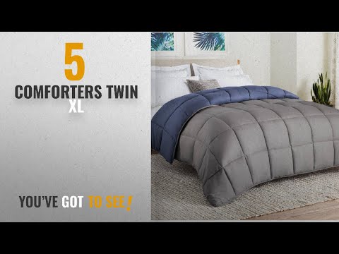top-10-comforters-twin-xl-[2018]:-linenspa-all-season-reversible-down-alternative-quilted-comforter