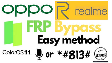 Realme & Oppo  Android 11 - ColorOS 11.1 FRP Bypass Easy method
