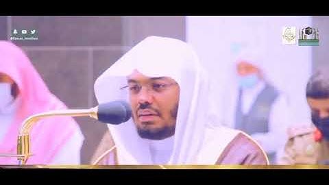 المطر ينهمر والشيخ ياسر الدوسري يترنم بـ﴿وَمِن آياتِهِ يُريكُمُ البَرقَ﴾